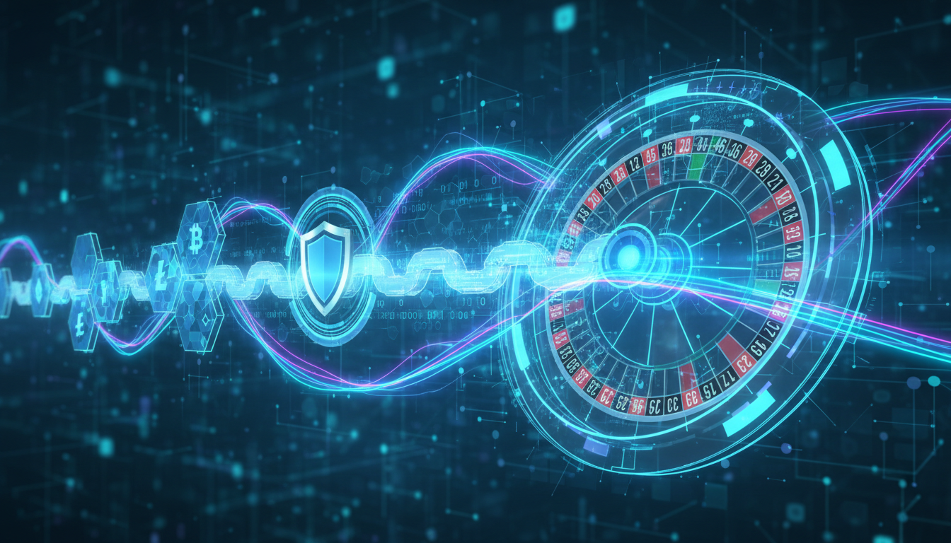 Wizualizacja technologii blockchain w grach hazardowych