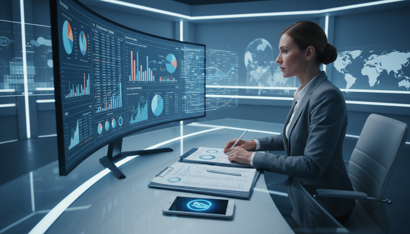 Ekspert analizujący dane finansowe kasyna